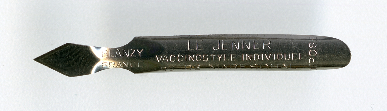 BLANZY FRANCE LE JENNER VACCINOSTYLE Du Dr MARESCHAL