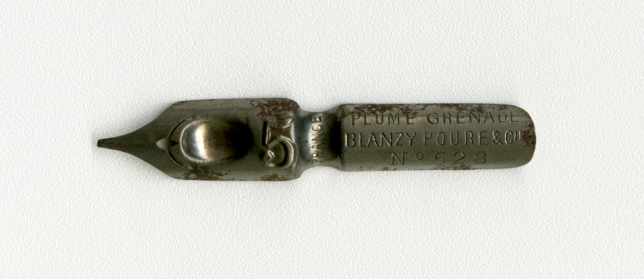 BLANZY POURE&Cie PLUME GRENADE FRANCE №528 5