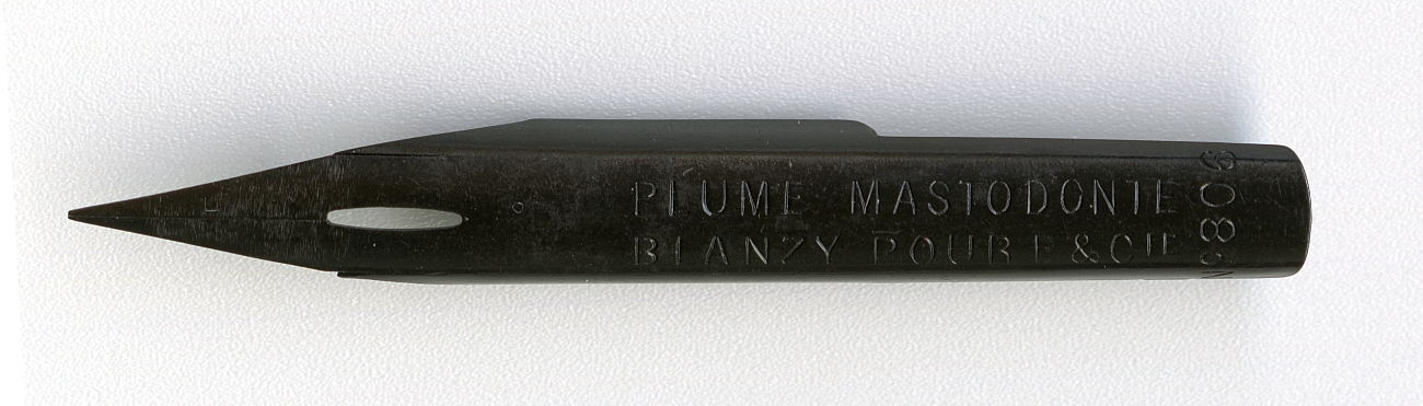 BLANZY POURE&Cie PLUME MASTODONT №806