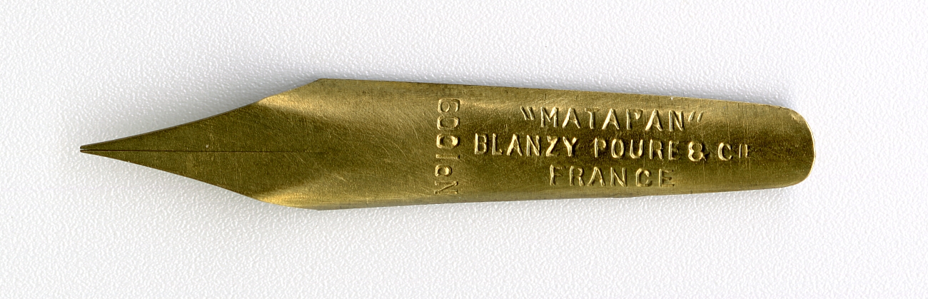 Blanzy-Poure&Cie MATAPAN FRANCE №1009