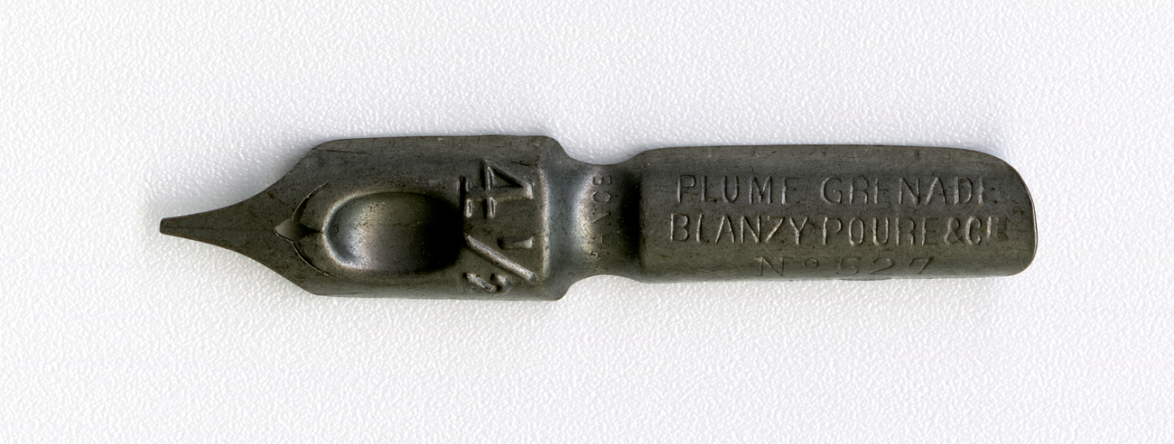 PLUME GRENADE BLANZY POURE & Cie FRANCE 4 1.2 №527