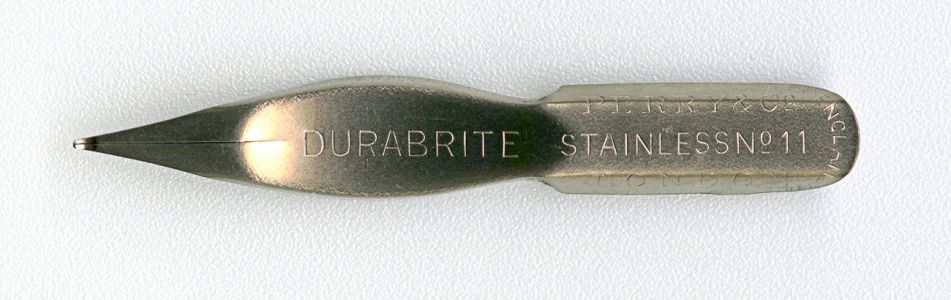 PERRY&Co DURABRITE STAINLESS №11 LONDON ENGLAND
